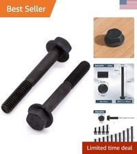 M10-1.5 x 90mm Hex Bolts - 6 pcs 10.9 Grade Alloy Steel with Flanged Washer Head