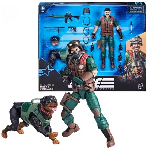 G.I. Joe Classified Series Deluxe Mutt & Junkyard 6” Action Figures-Hasbro
