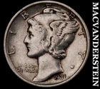1936 Silver Mercury Dime - Scarce  Better Date  No Reserve  #K1336