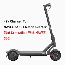42V 2A Adapter for NAVEE S65C w/ 36V 15AH Battery Electric Scooter Charger Power