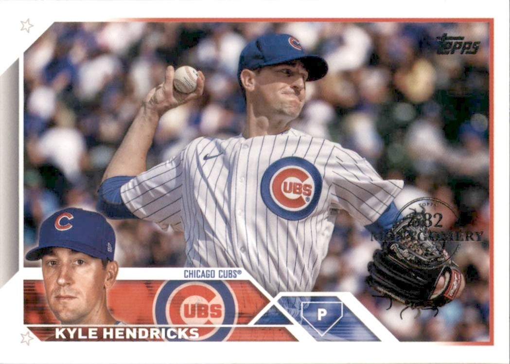 2023 Topps Montgomery Club - Kyle Hendricks Chicago Cubs Card #137
