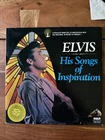 Elvis Presley His Songs of Inspiration Vinyl LP 1977 VG+/EX 1st US Press RCA