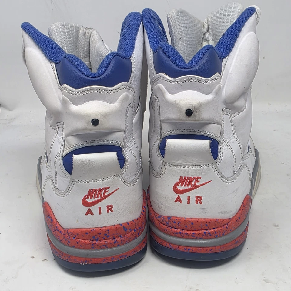 NIKE 2014 AIR COMMAND FORCE 76ers 684715 101 OG RETRO ULTRAMARINE MAX  Size 8 - Image 3 of 4