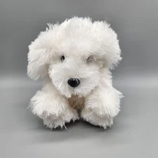 Mary Meyer Sweet Rascals Puppy Dog Plush White Floppy Terrier 9" Beanbag Stuffed