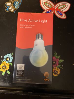 Hive Active Light LED Light Bulbs for Smart Home Works with Alexa & Google