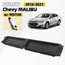 Upper Radiator Shutter Grille Air Intake For 2016-2019 Chevy Malibu With MOTOR