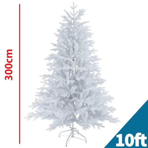 CHRISTMAS TREE GREEN ARTIFICIAL XMAS TREE 5FT 6FT 7FT 8FT 10FT WITH METAL STAND - Picture 19 of 42