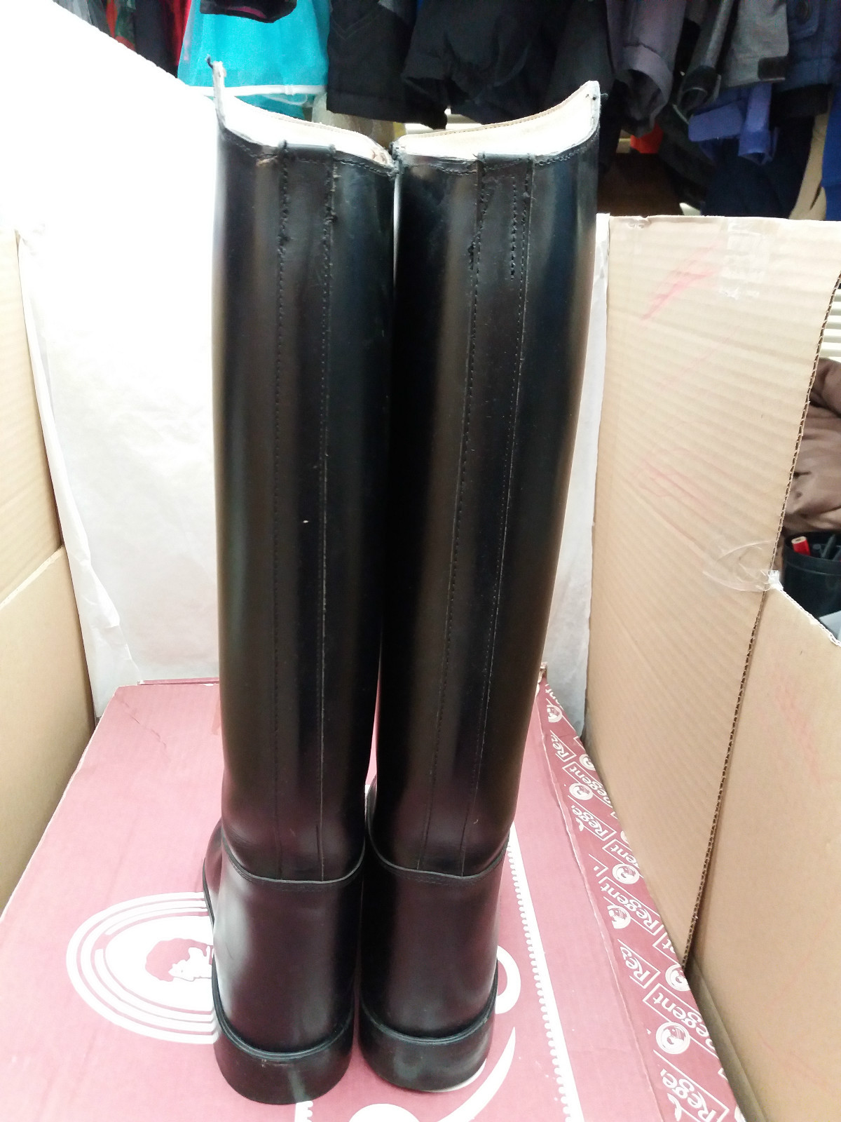 Regent Oakley Leather Riding Boots Size UK 6 Medium Used Once Only