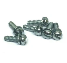 (6) Sperzel Chrome Guitar Tuner Button Mounting Screws TK-SP-BSC