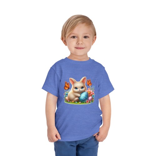 Cute Bunny Toddler Tee, Easter Shirt, Spring Apparel, Kids T-Shirt, Floral - Picture 22 of 27