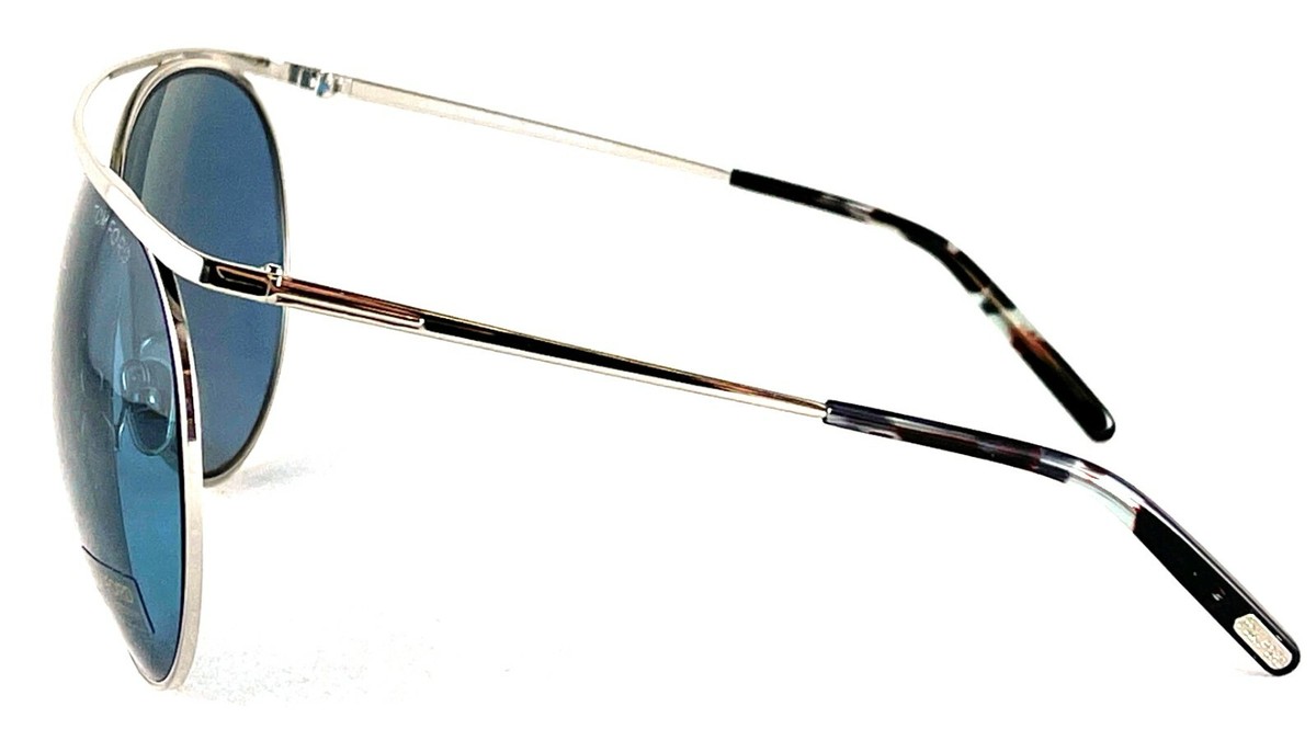 Tom Ford Stevie TF761 28A Sunglasses with Silver Frame TOM FORD STEVIE TF761 28A Womens Metal OVERSIZED Butterfly  main image 2