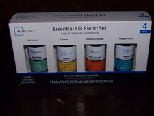 Essential Oil Blend Set 4 - 1 oz bottles Aromatherapy Mainstays