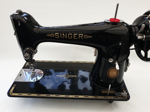 SINGER 201k NÄHMASCHINE Schwergewichtsmodell, neuer leistungsstarker Motor. Top Zustand - Bild 10 von 14