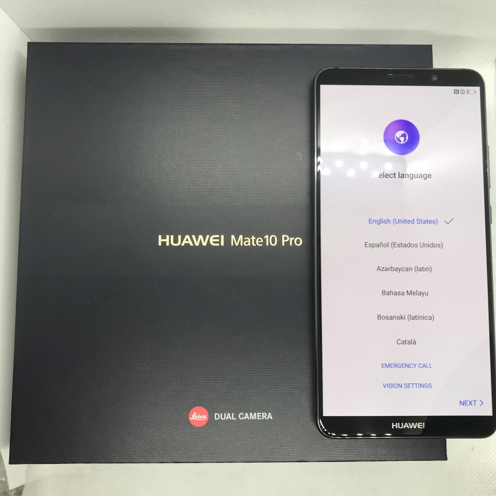 smartphone huawei mate 10 pro 128gb android 2 chips