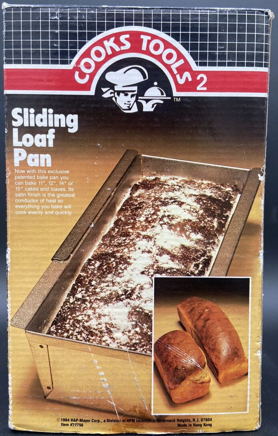 Vintage Cooks Tools Cake Bread Nonstick Linking Loaf Pan Bake 11-15 inch Loaves
Opens in a new windo