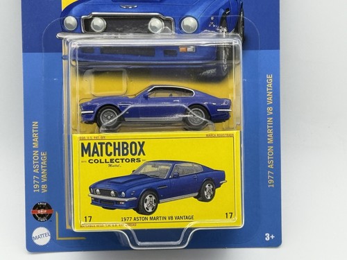 KKar Matchbox - 2024 Collectors - #17/20 *1977 Aston Martin V8 - Blue - Picture 2 of 7