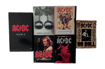 AC/DC 7 DVD Collection - Plug Me In, No Bull, Stiff Upper Lip, Family Jewels +