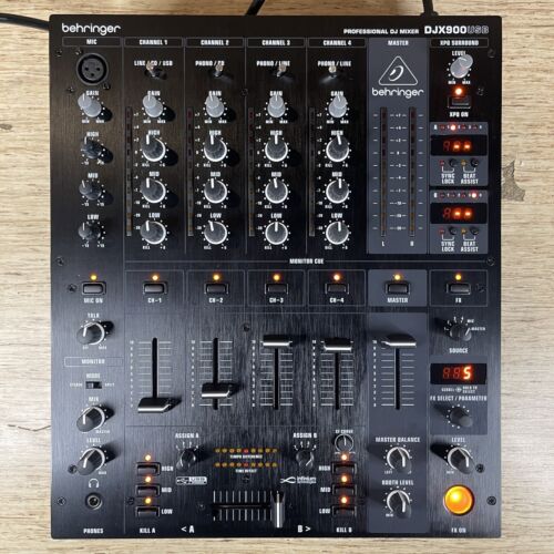 Behringer DJX900USB 5-Channel DJ Mixer Digital Effects and USB/Audio Interface - Picture 1 of 6