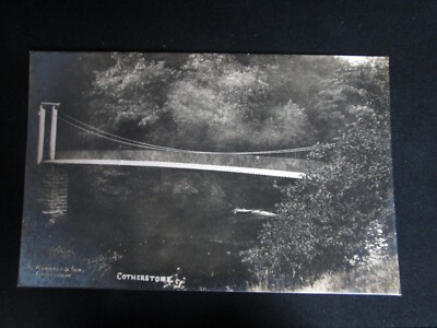 Cotherstone County Durham Echtfoto Vintage Postkarte K11