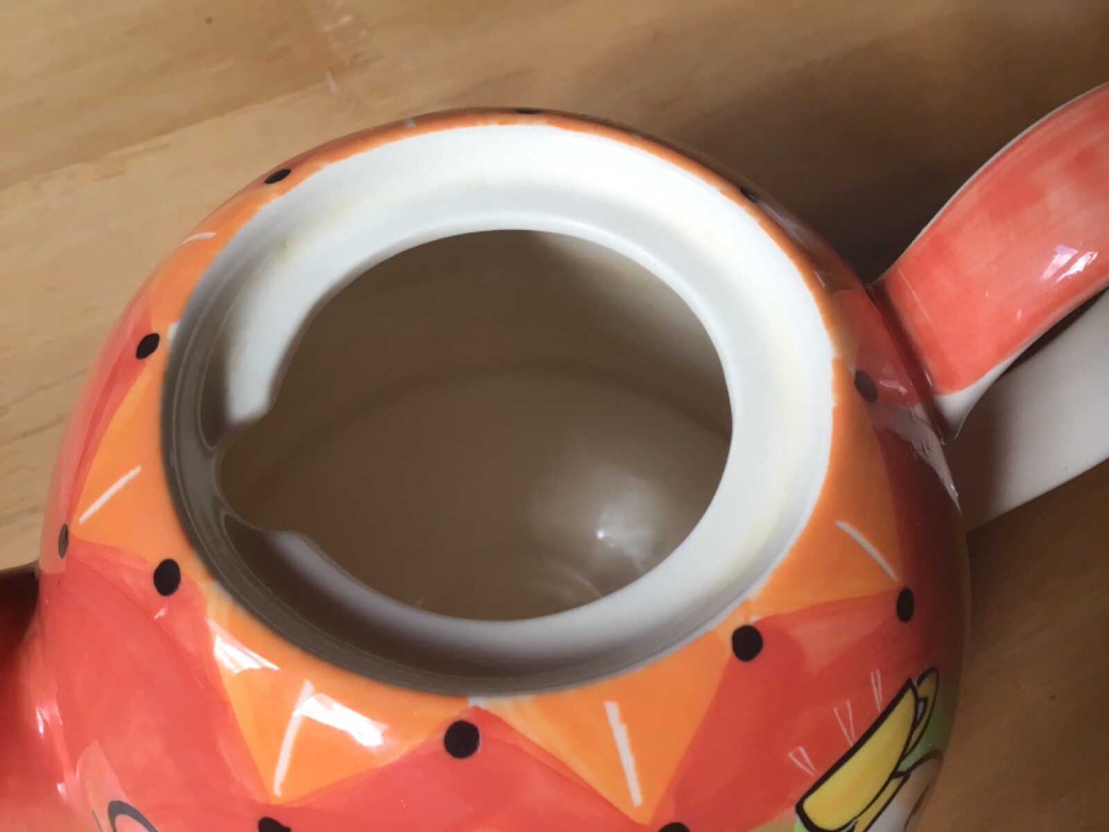 Teapot by Whittard of Chelsea Hand Painted, Elephant design. eBay