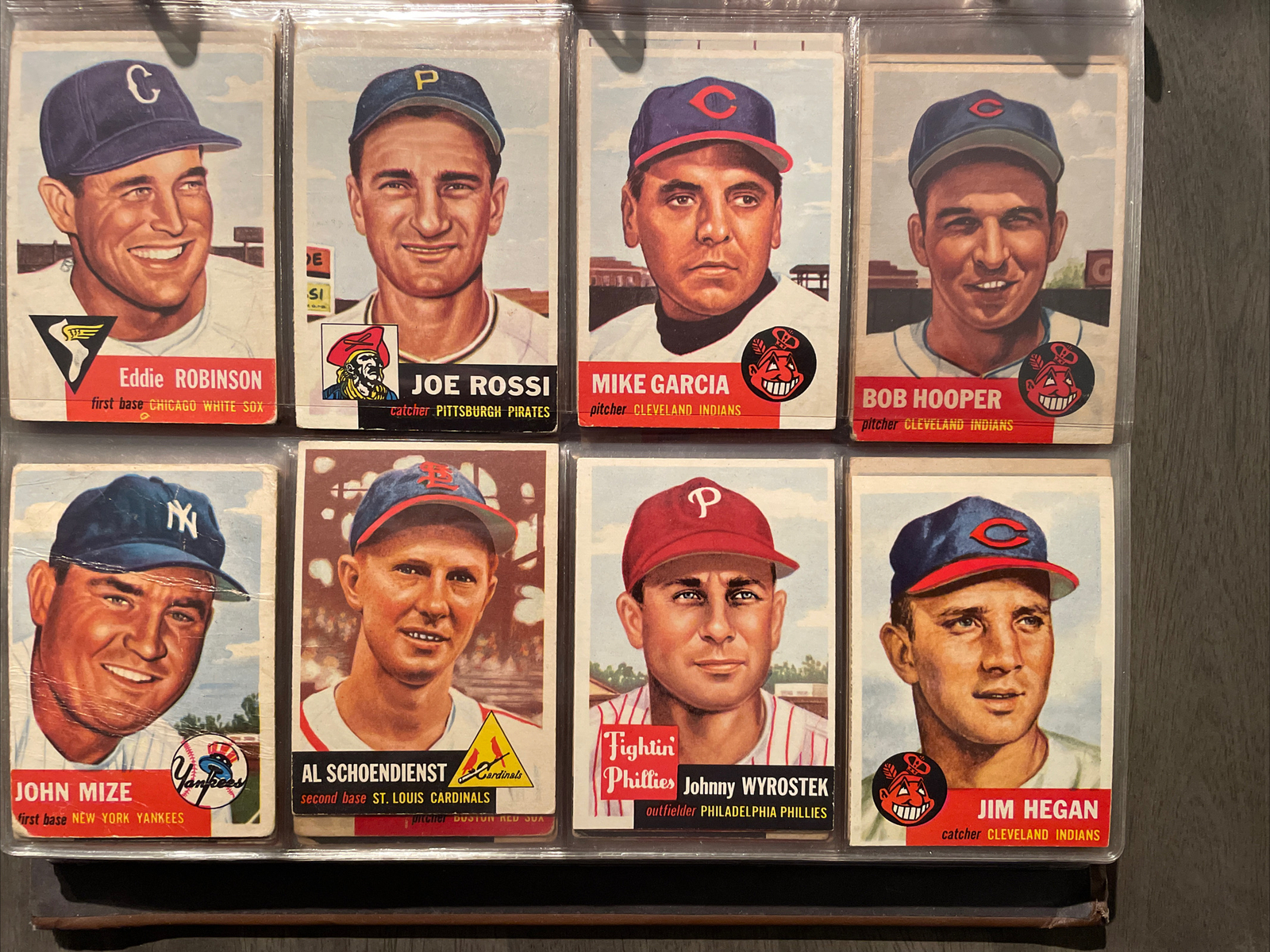1953 Topps MLB Baseball Complete Card Set #1-280 Mantle Mays Robinson + - Picture 15 of 24