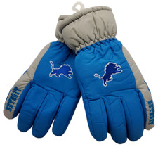 Detroit Lions Youth Winter Gloves Thinsulate Logo Block