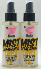 2PK The Doux Mist Demeanor Honey High ~ Reflection Shine Mist ~ 4 Fl Oz Each