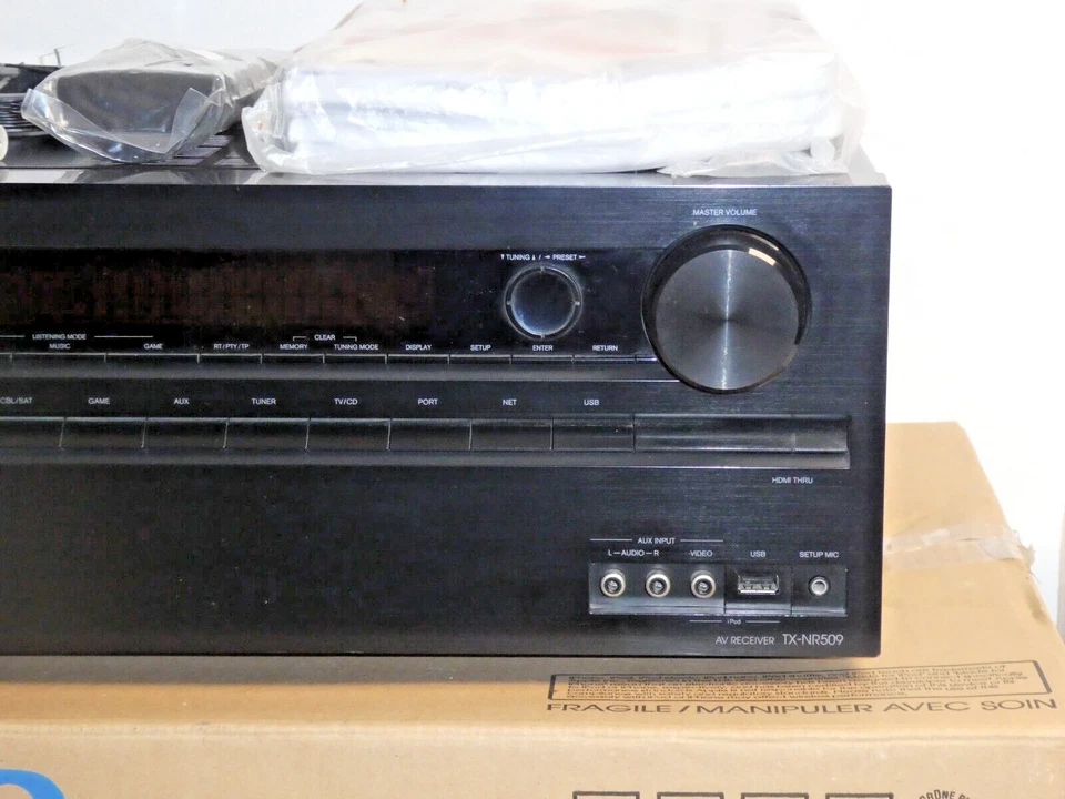Onkyo TX-NR509 5.1 High-End AV-Receiver in OVP, FB&BDA 2 Jahre Garantie - Bild 3 von 4