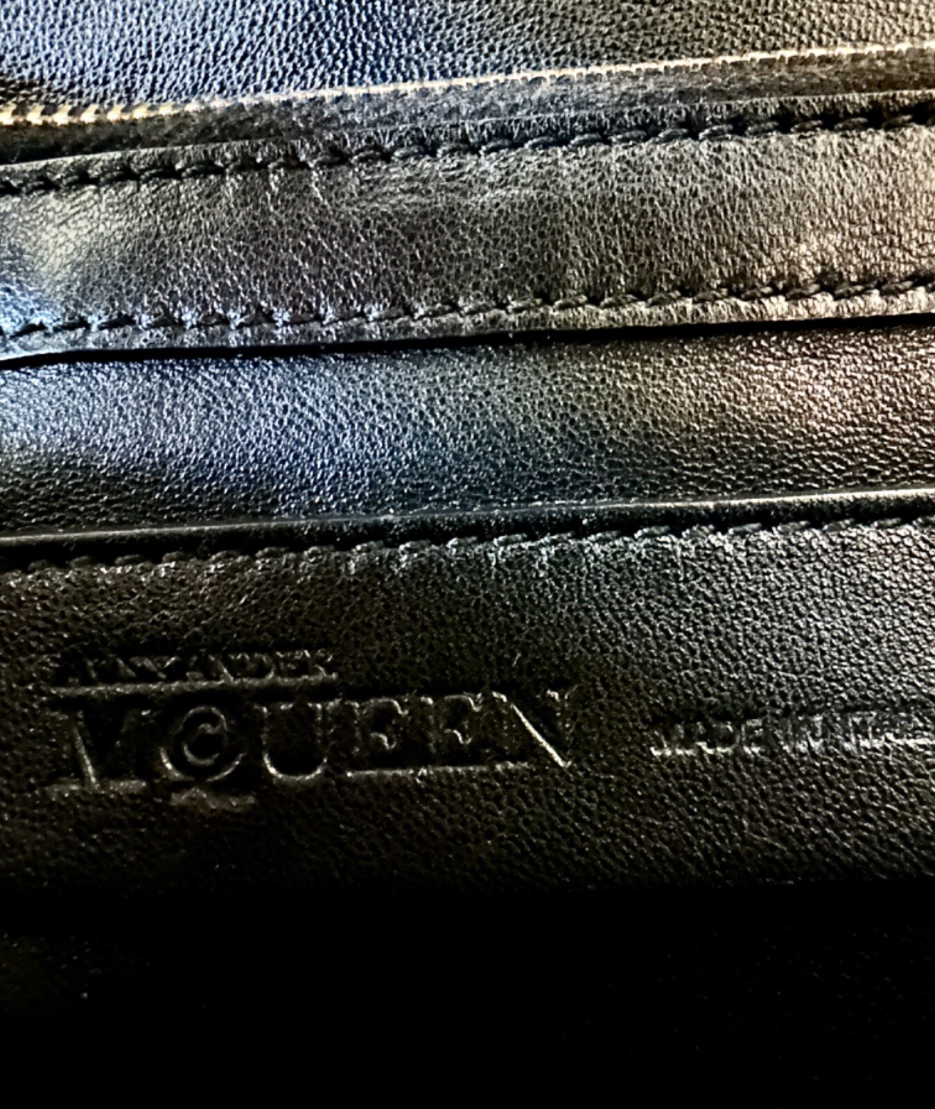 Alexander McQueen Genuine Documented Python Leath… - image 13