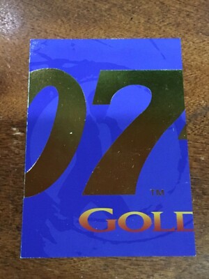 1995 GRAFFITI JAMES BOND 007 GOLDEN EYE PROMO CHASE CARD JB2 