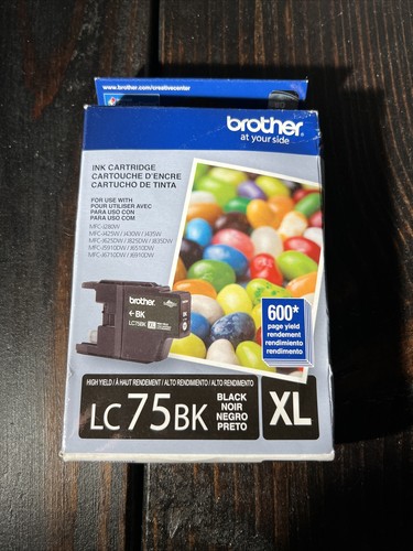 LC75BK XL High-Yield Ink Cartridge 