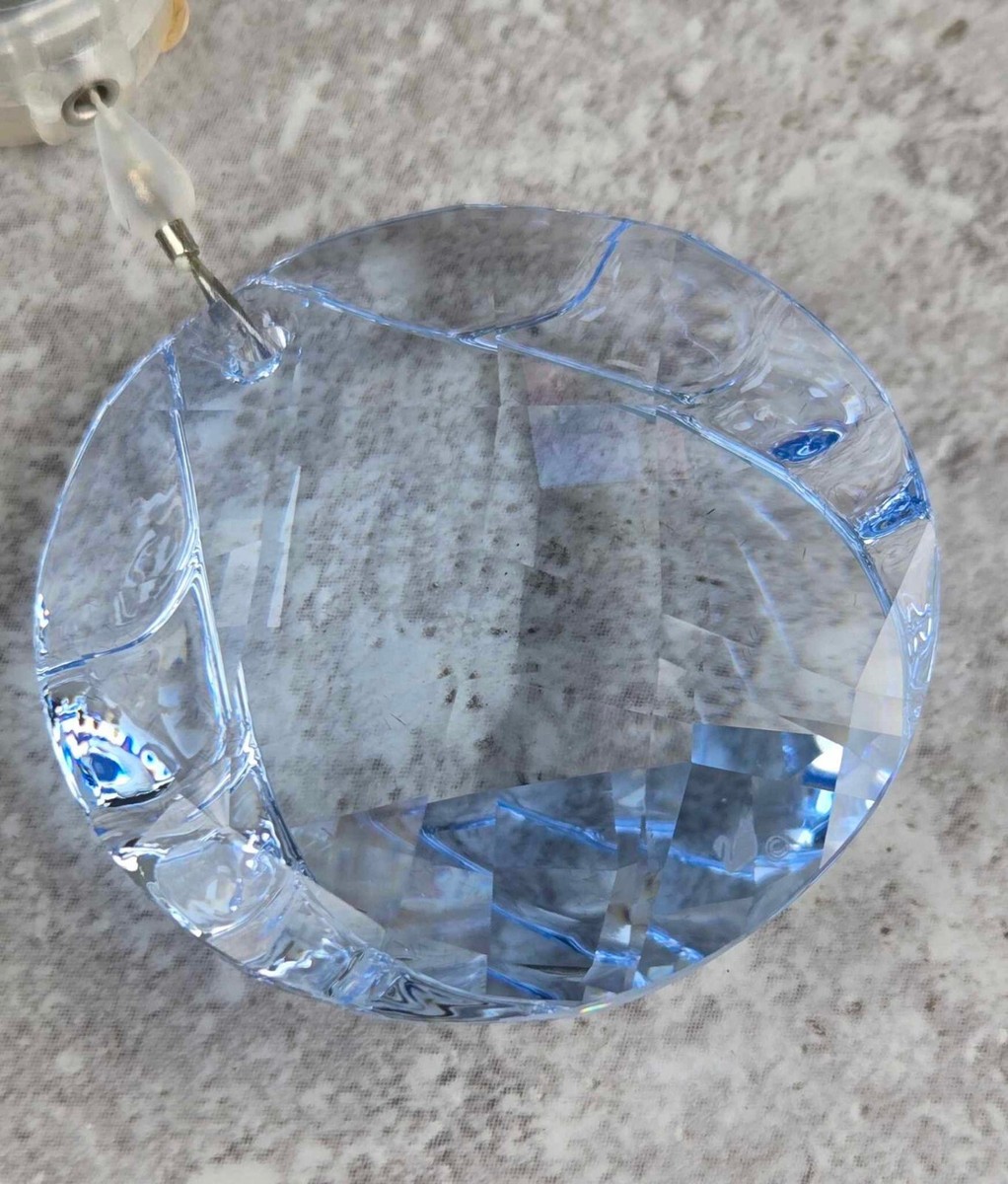 Swarovski Silver Crystal Sun Catcher Blue Water SCS