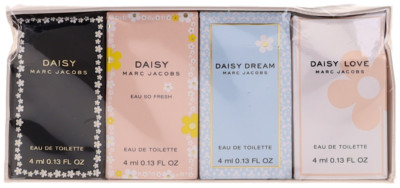 Daisy By Marc Jacobs For Women 4 Pcs Set (0.13x4)oz Shopworn New