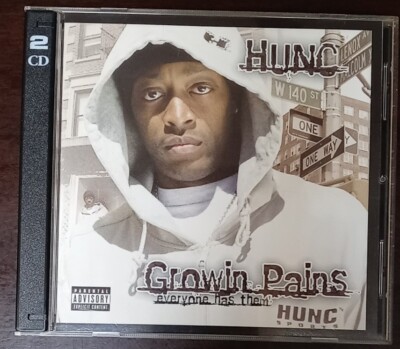 Growin Pains by HUNC (CD & DVD, 2003, HUNC Records) [P.A.] RARE & MINT ...