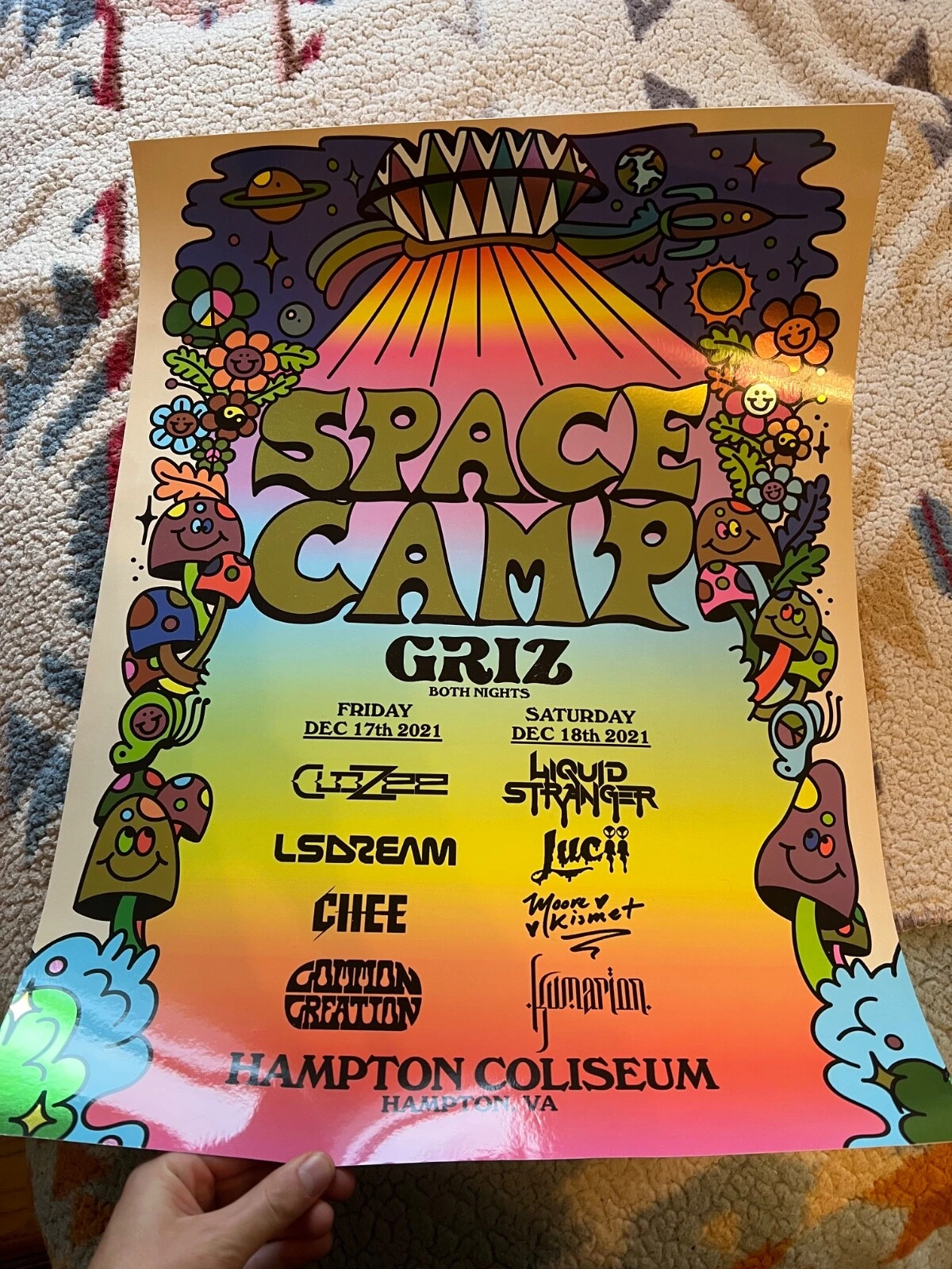 Griz Space Camp 2021 VIP poster