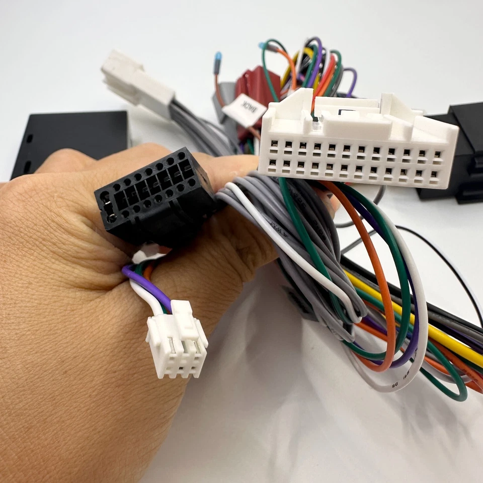 Caja Canbus de cable de alimentación reproductor estéreo de coche de 16 pines para Renault Megane II 2004-2007 Foto 3 de 4