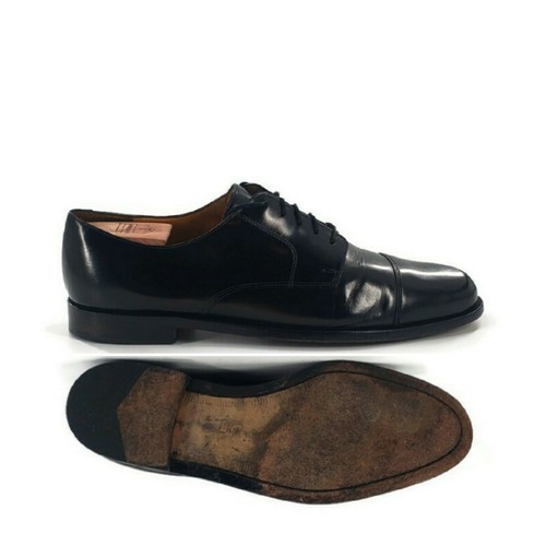 Cole Haan Caldwell Black Leather Oxford Cap Toe Lace Up 08330 Dress Shoes Men 13 - Picture 9 of 12