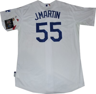 Los Angeles Dodgers Russell J Martin Authentic Cool Base
