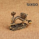 Rare Chinese old bronze handmade dragon Statues figure Hot antique decoration