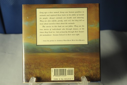 Animals who have won our hearts, Jean Craighead George, 1994 HC True book - Picture 2 of 5
