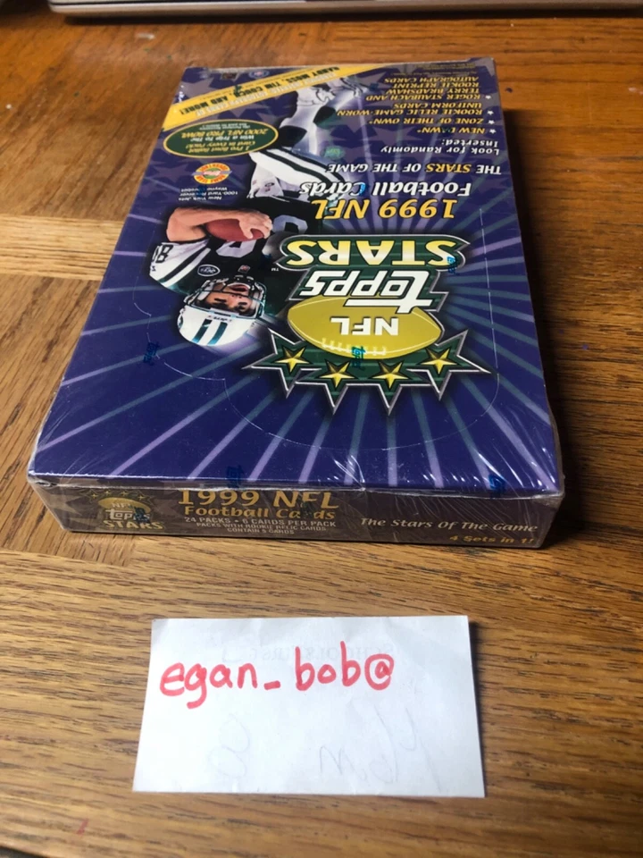 1999 Topps Stars Football HTA box. Randy Moss autograph - Image 3 of 4