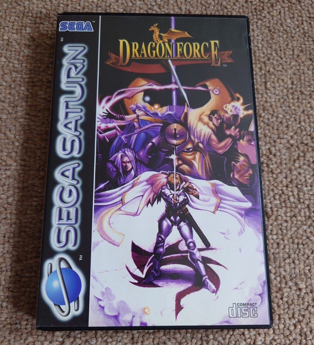 Dragon Force - Sega Saturn - Complete with Manual - PAL | eBay