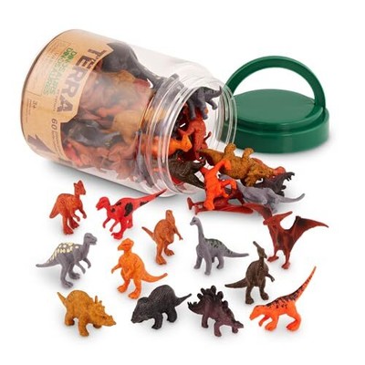 Terra 60-teilig Dinosaurier Figuren Sammlung Dinos Spielzeug Set   Tyrannosau...