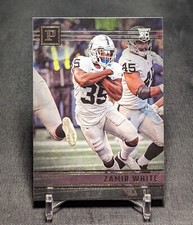 Zamir White Panini Rookie RC 2022 Chronicles Card #PA-21 Las Vegas Raiders. rookie card picture
