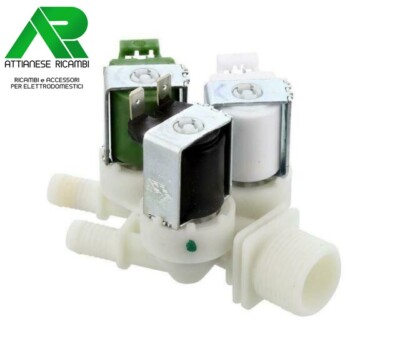 Elettrovalvola 3 Vie 180° Per Lavatrice Electrolux AEG Zanussi 132518844 – Ricambio Originale