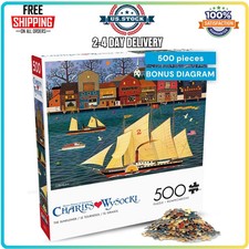 Charles Wysocki The Sunflower 500 Piece Jigsaw Puzzle by Buffalo Games