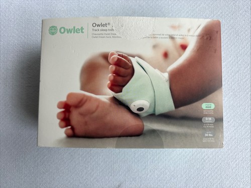 Owlet Dream Sock Gen 3 Baby Sleep Monitor Kit BM06N20MCJ Used Works