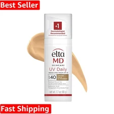 Eltamd UV Daily SPF 40 Tinted Face Sunscreen & Moisturizer for All Skin Types