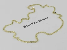 Giani Bernini   Chain Necklace in 18K Gold over  Sterling Silver  20"