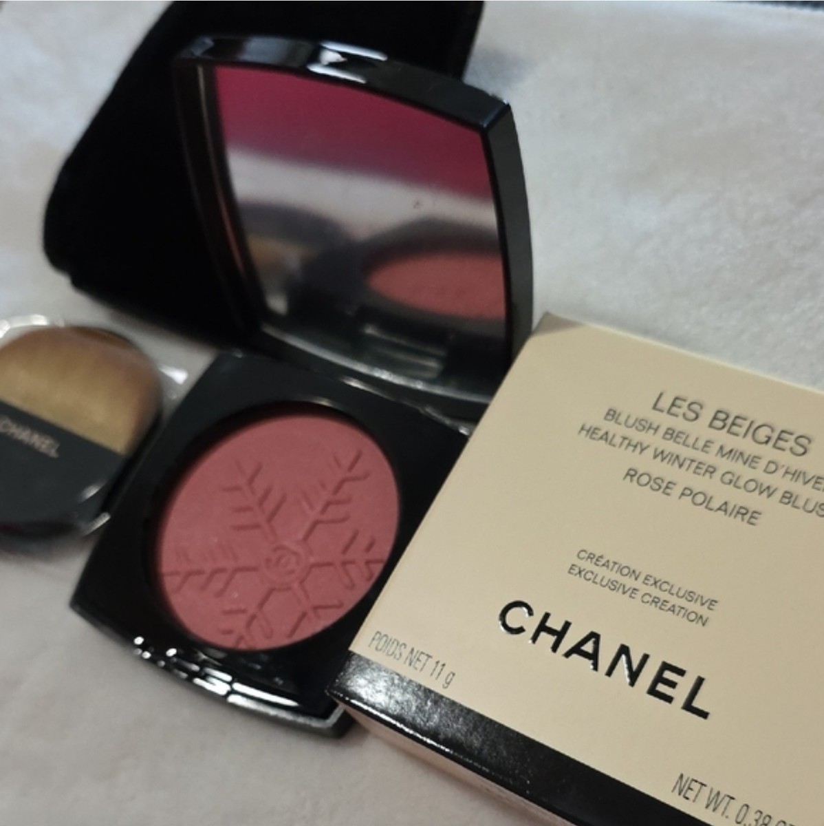 NEW~ CHANEL Les Beiges Healthy Winter Glow Blush - Rose Polaire | eBay